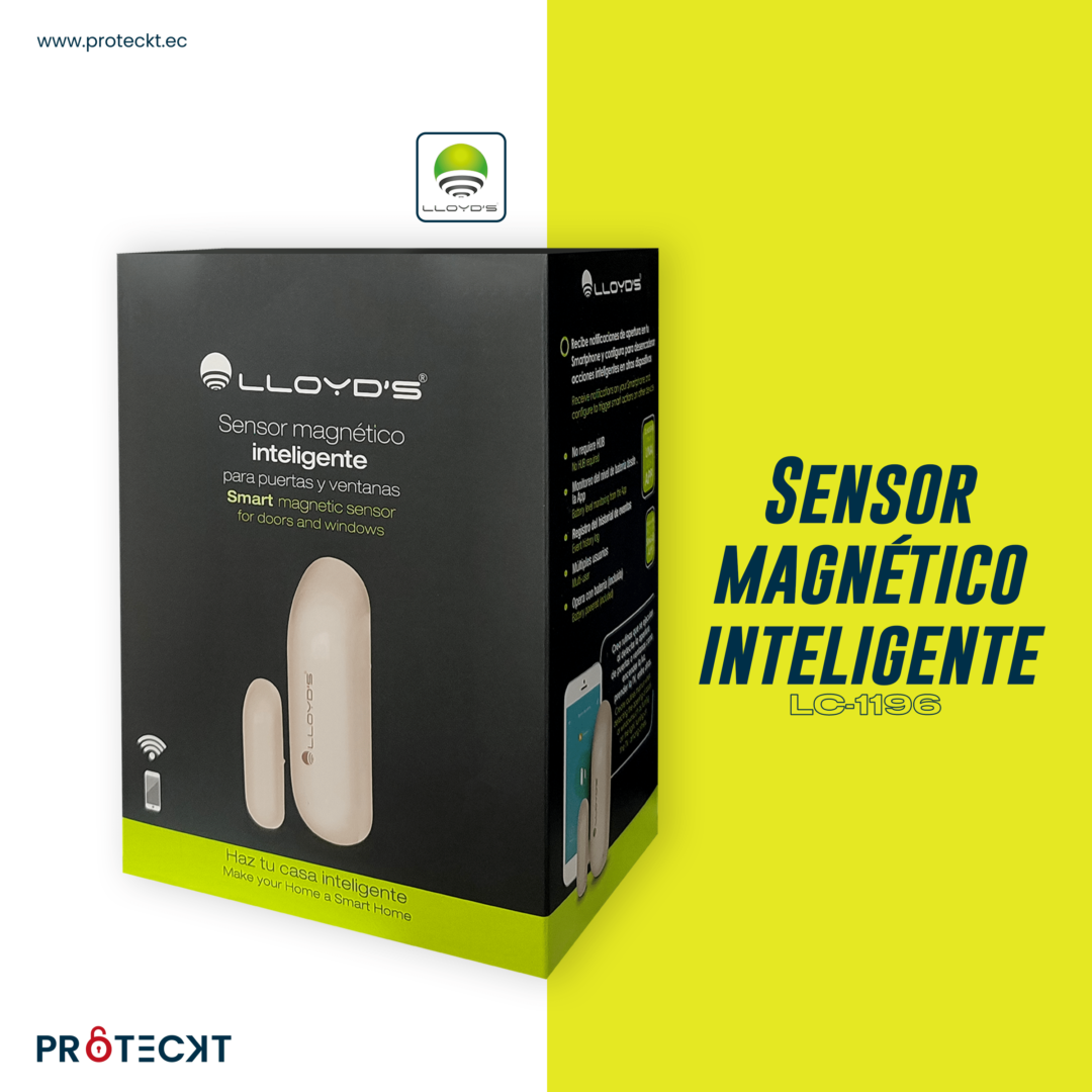 Sensor magnético puertas y ventanas