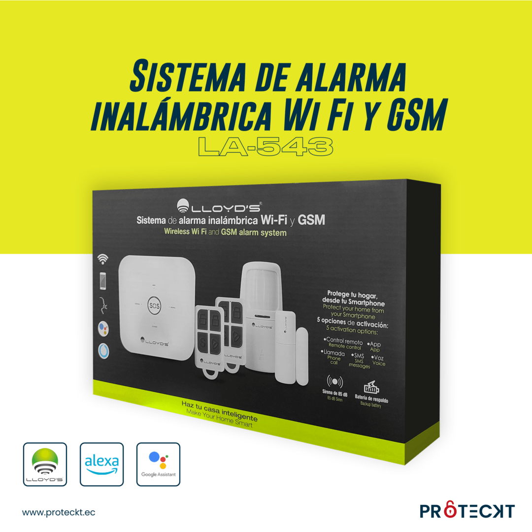 Sistema de alarma inalámbrica